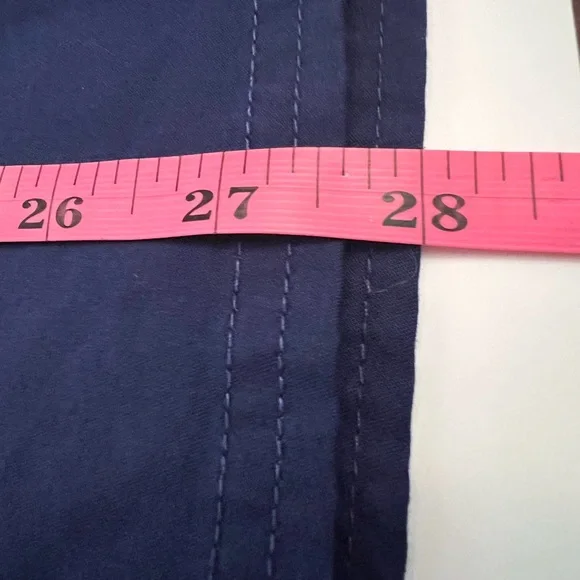 Cherokee Luxe scrub shirt men’s Size XL navy blue one front chest pocket - Picture 6 of 7